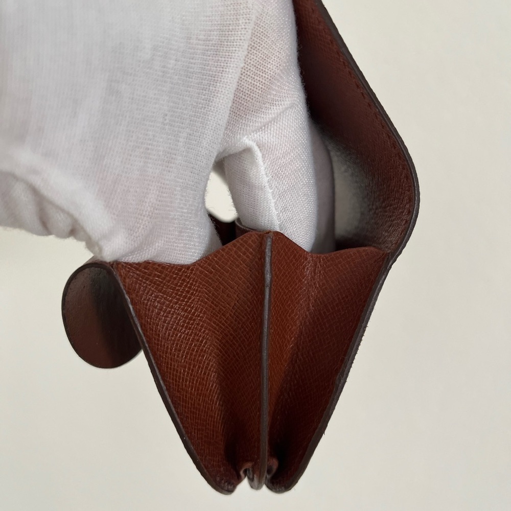 Vintage Louis Vuitton Monogram Coin Purse Wallet Porte Monnaie Gusset 1993 - Picture 10 of 17